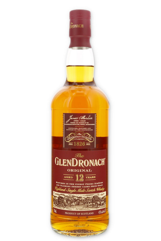 Glendronach 12 Year Single Malt - Flask Fine Wine & Whisky