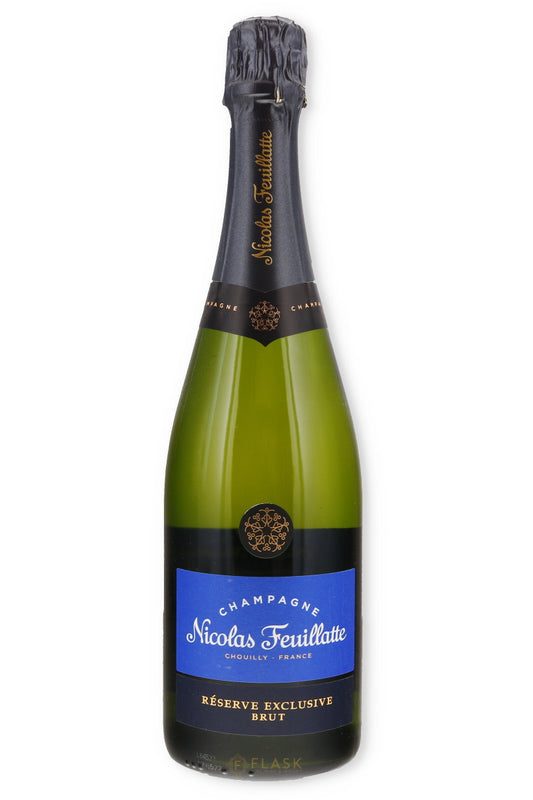 Nicolas Feuillatte Reserve Exclusive Brut Champagne - Flask Fine Wine & Whisky