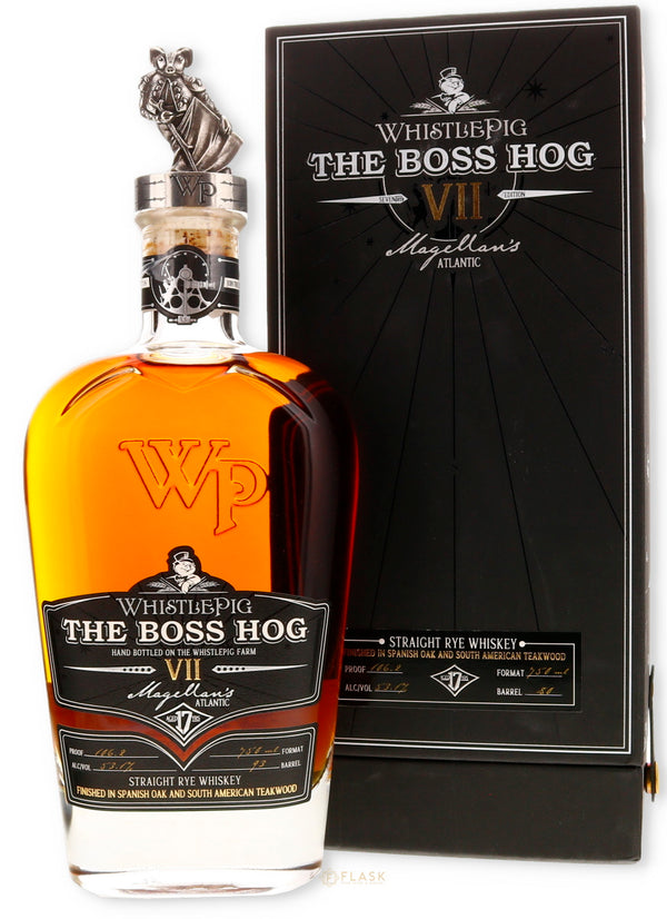 WhistlePig Boss Hog VII Magellans Atlantic Straight Rye - Flask Fine Wine & Whisky