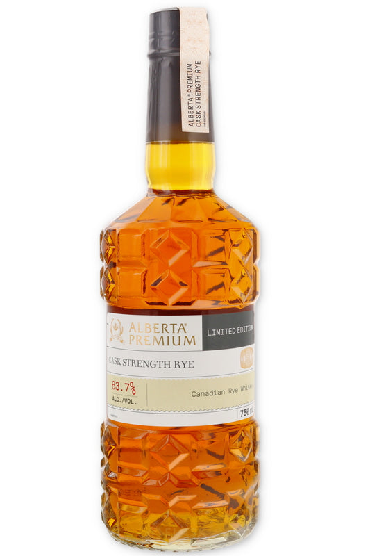 Alberta Cask Strength Limited Edition Canadian Rye Whiskey 63.7% - Flask Fine Wine & Whisky