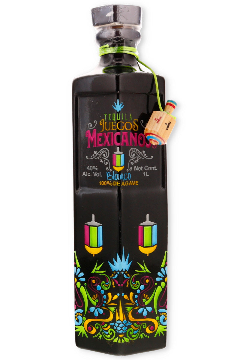 Buy Tequila Juegos Mexicanos Blanco 1 Liter | Flask Wines