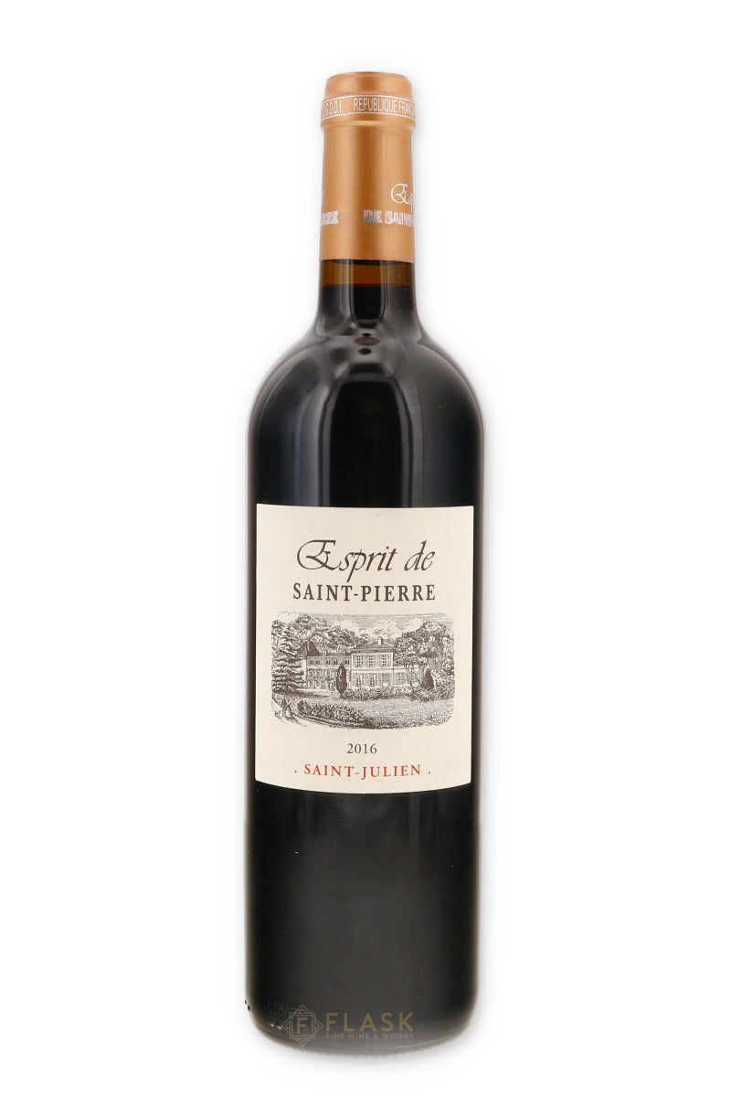 Chateau Saint Pierre Esprit de Saint Pierre Saint Julien 2016 - Flask