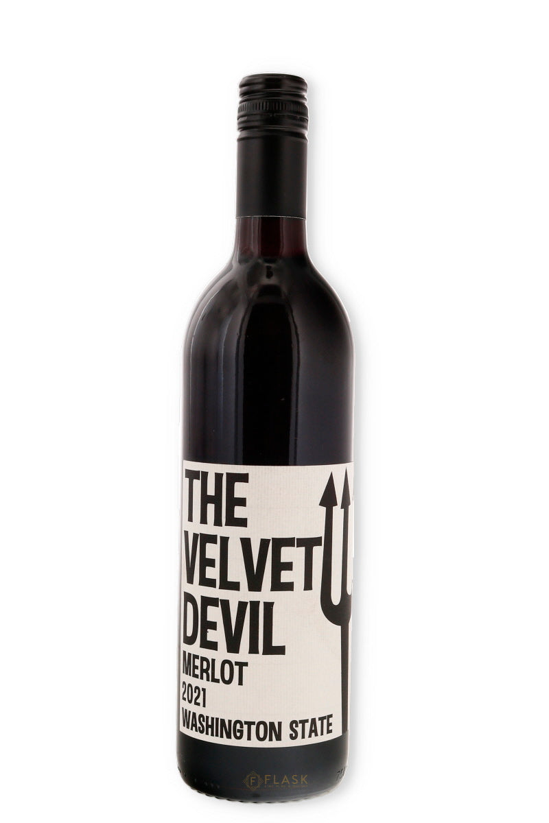 Buy Charles Smith Wines 'The Velvet Devil' Merlot 2021 750ml | Flask
