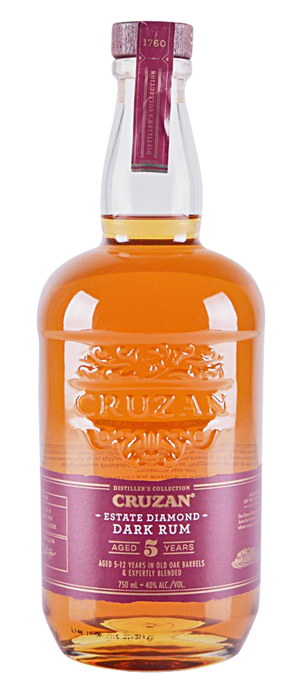 Cruzan Estate Diamond Dark Rum 5yr 750ml - Flask Fine Wine & Whisky