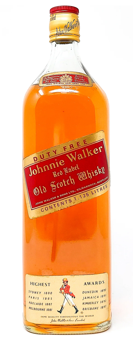 Johnnie Walker Red Label Old 4/5 qt Late 1970s | Blended Scotch Johnnie Walker Red Label Old 4/5 qt Late 1970s | Blended Scotch