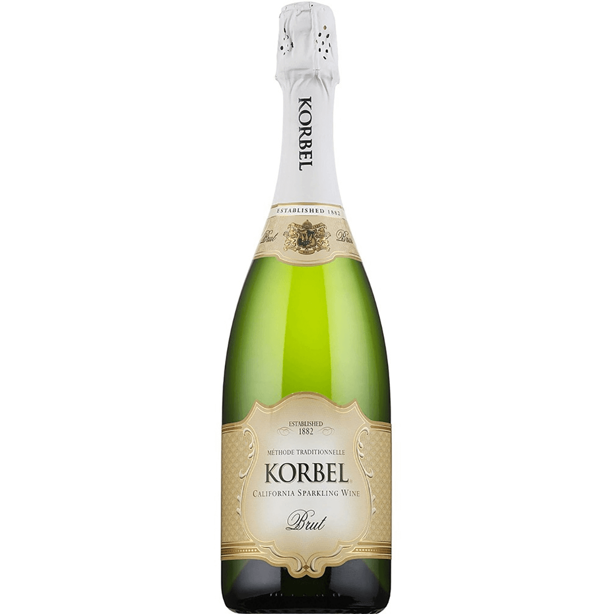 Korbel Brut 750ml | Californian Sparkling White Wine | Californian
