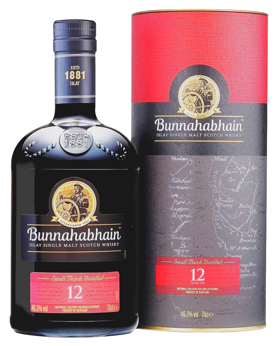 Bunnahabhain 12 Year Old Small Batch Single Malt - Flask