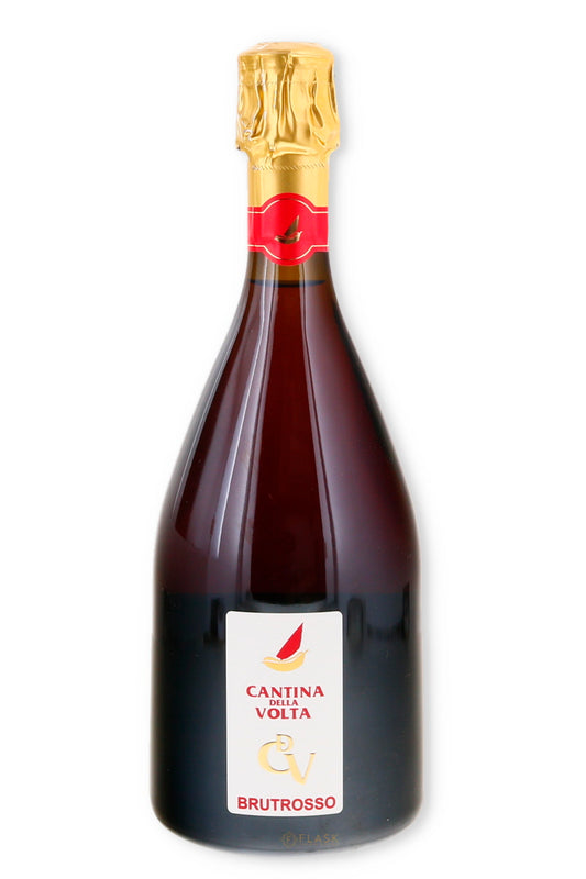 Cantina della Volta CDV Brutrosso Lambrusco di Sorbara DOC Metodo Classico 2018 - Flask Fine Wine & Whisky