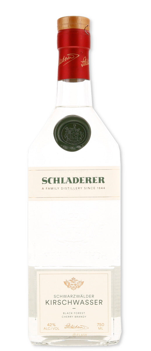 3-Täler Kirschlikör 1000ml 45% Schladerer Kirschwasser Black Forest Cherry Brandy | Flask Wines