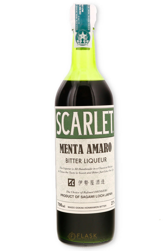 Scarlet Menta Amaro 700ml - Flask Fine Wine & Whisky