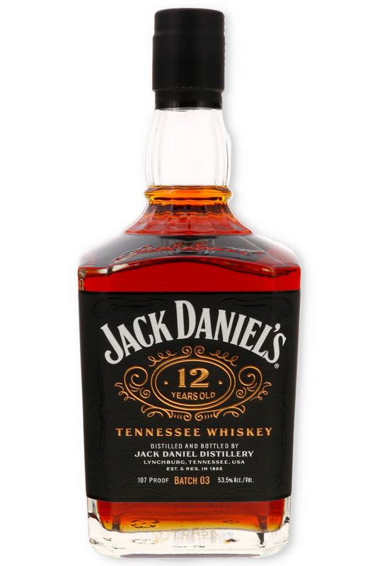 Jack Daniels 12 Year Old Batch 3 Tennessee Whiskey - Flask Fine Wine & Whisky