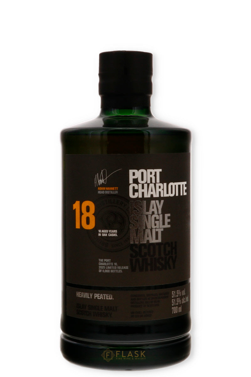 Port Charlotte 18 Year Old 2025 Limited Release Islay Single Malt