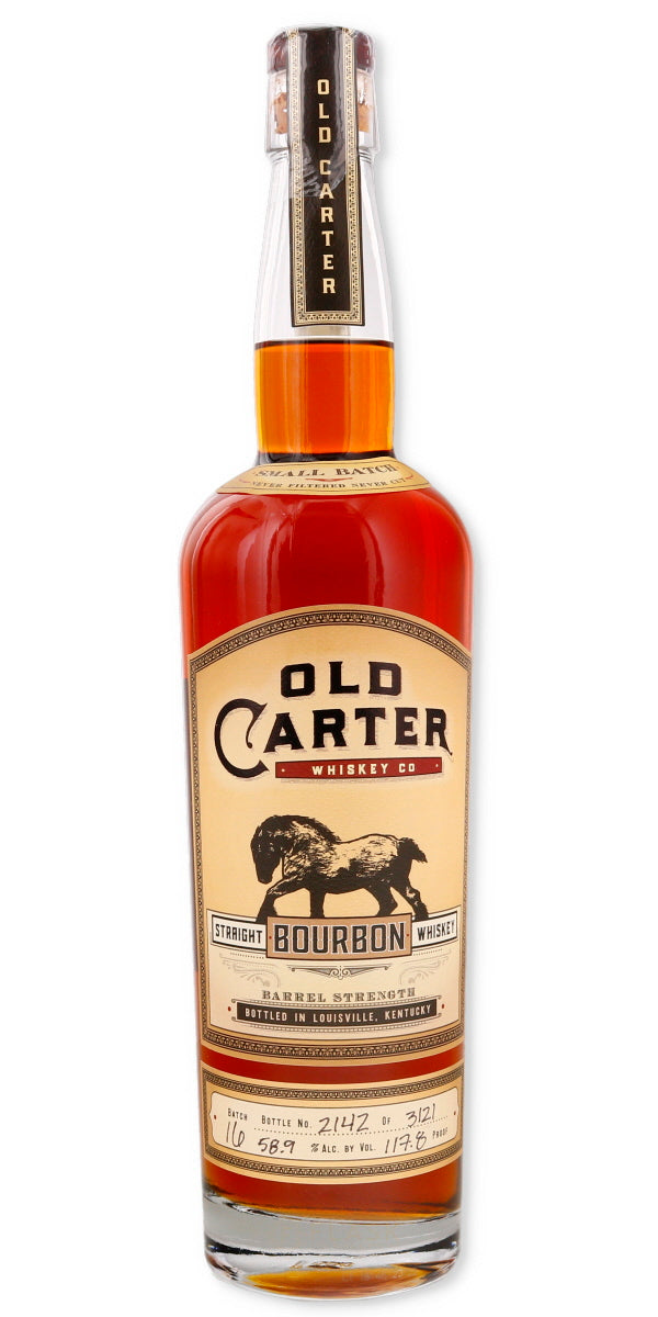 Old Carter Small Batch #16 Straight Bourbon Whiskey 117.8 proof - Flask Fine Wine & Whisky