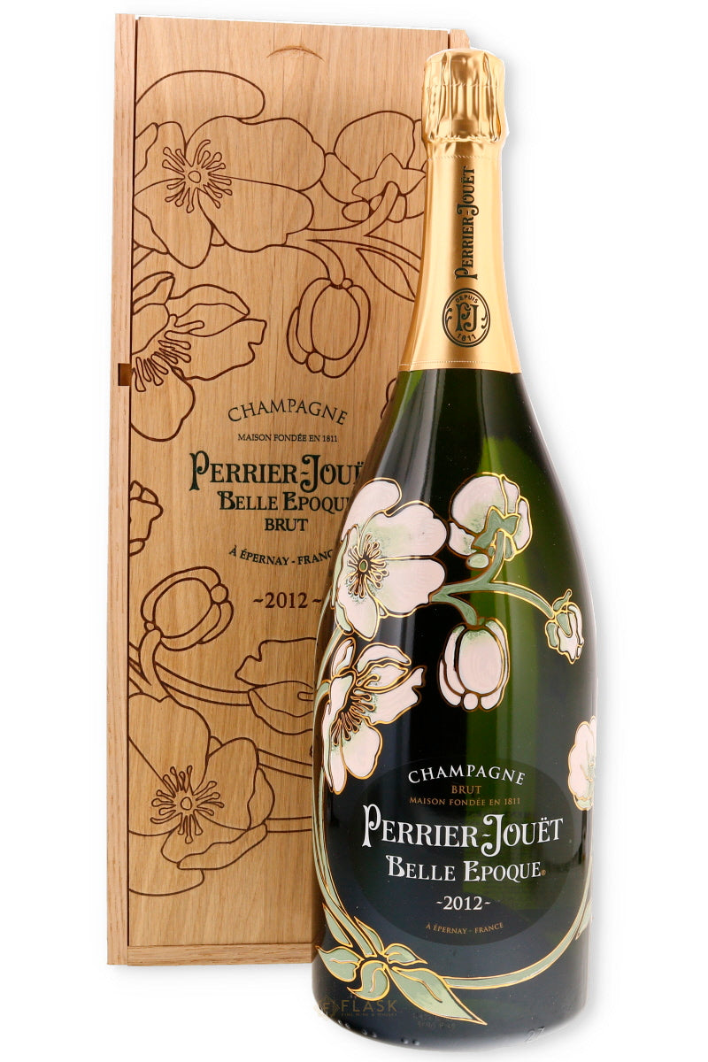 Vintage 1979 Perrier-Jouet Fleur De Champagne 1.5lt Wine Bottle Empty Painted Vintage 1979 Perrier-Jouet Fleur De Champagne 1.5lt Wine Bottle Empty Painted