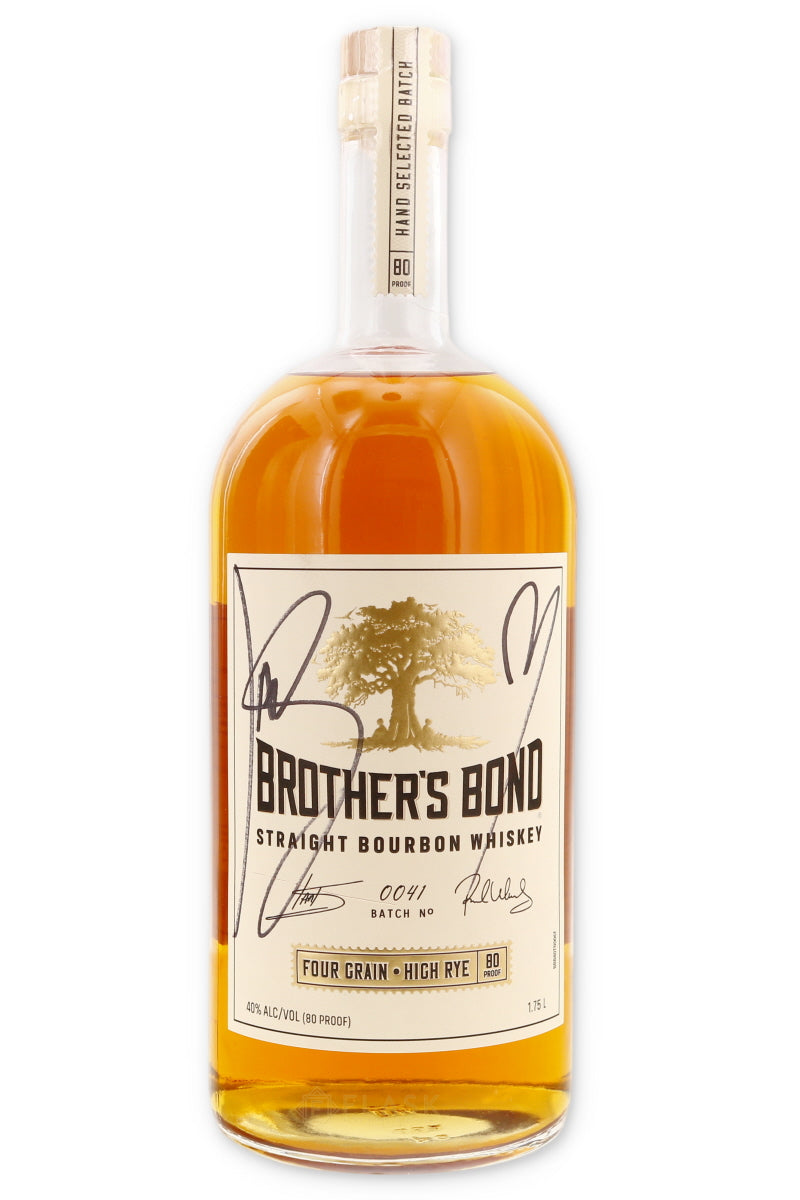 ・１９０７年・Koldinghus 750th・２３cm・Ｂ＆Ｇ.ＲＣ・ Brother's Bond Straight Bourbon 1.75 Liter - Signed Bottle - Flask