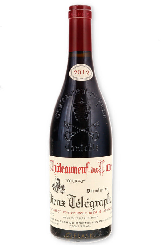 Domaine du Vieux Telegraphe Chateauneuf du Pape La Crau Rouge 2012 - Flask Fine Wine & Whisky