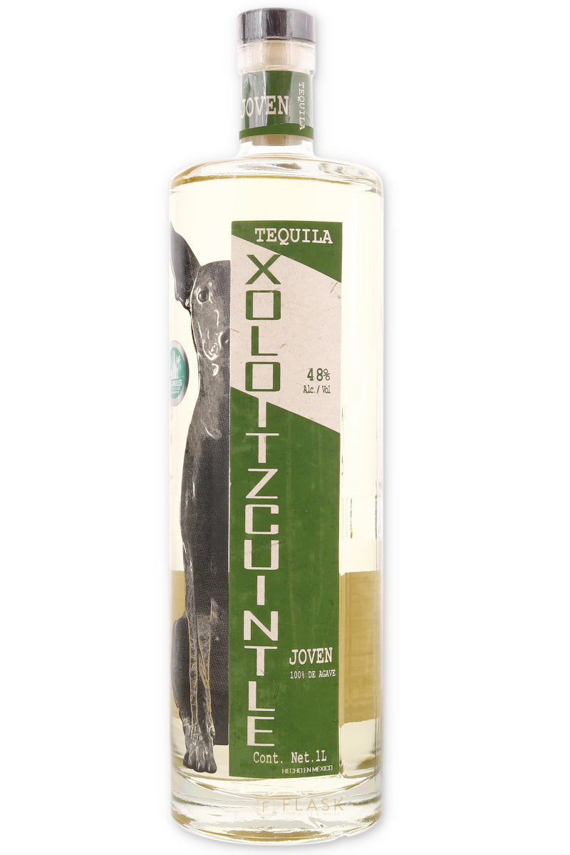 Xoloitzcuintle Tequila Joven 92 proof 1 Liter | Flask Wines
