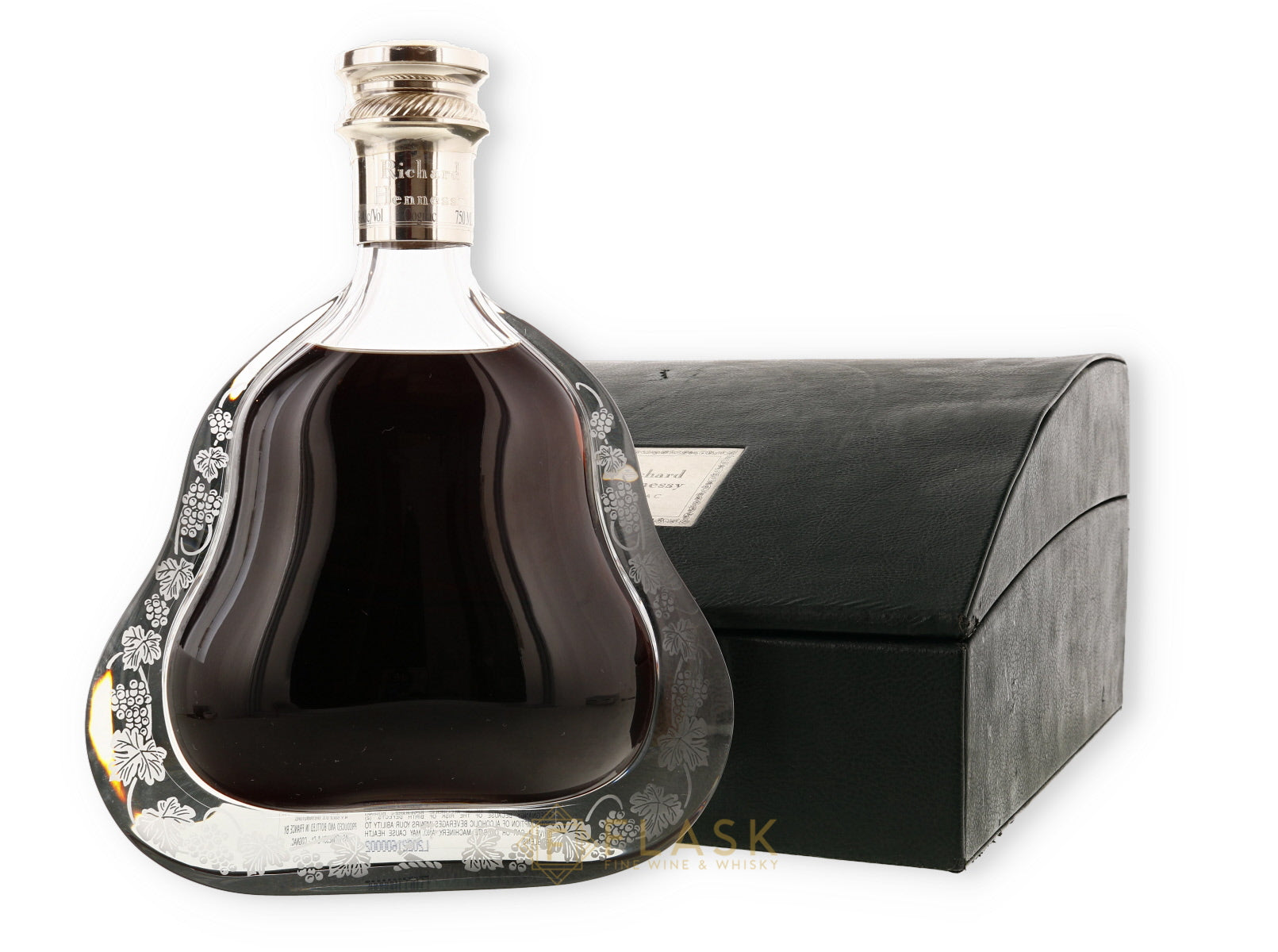 Richard Hennessy Cognac, Original Leather Box