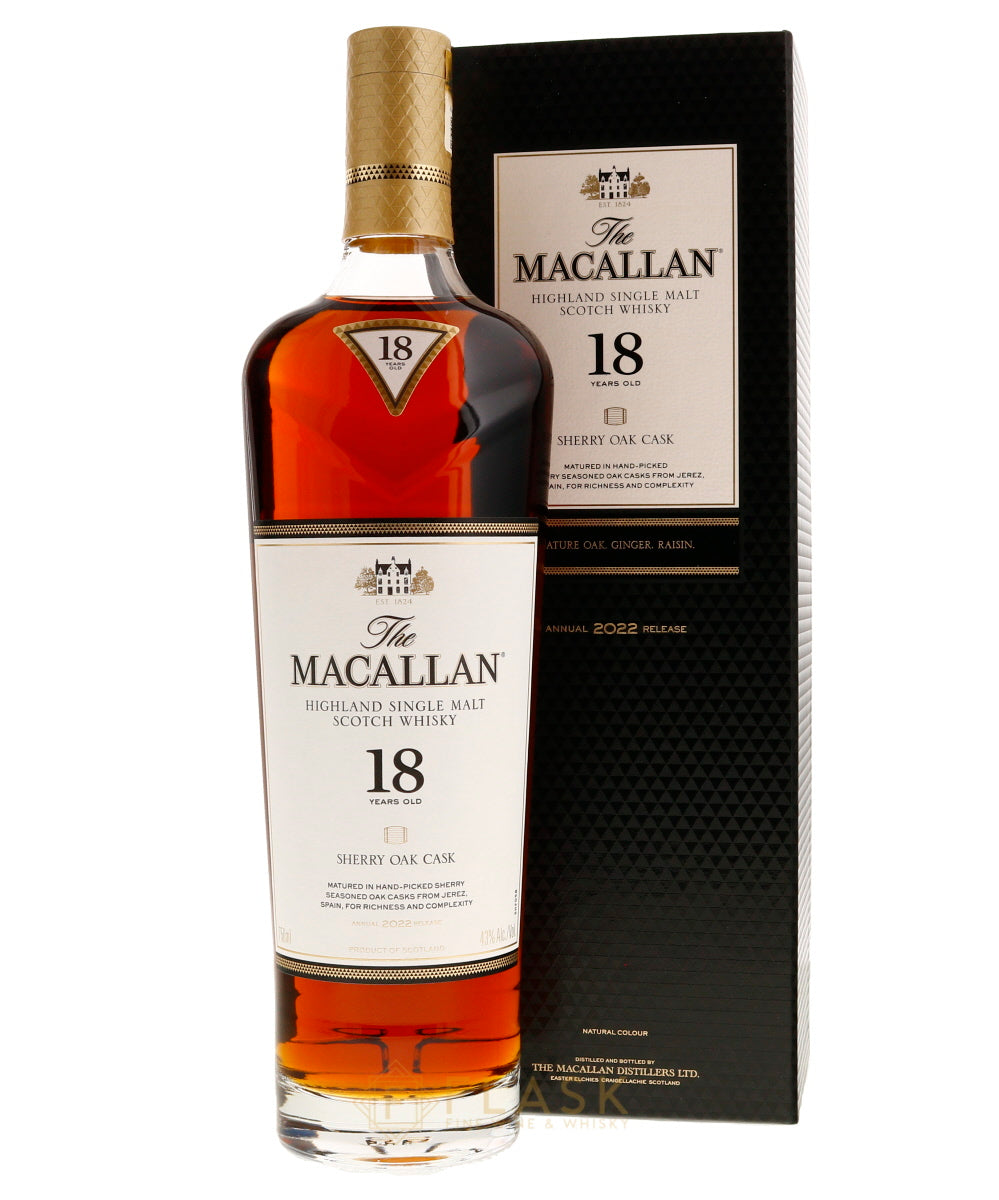 Macallan 18yr Sherry Oak Single Malt Scotch