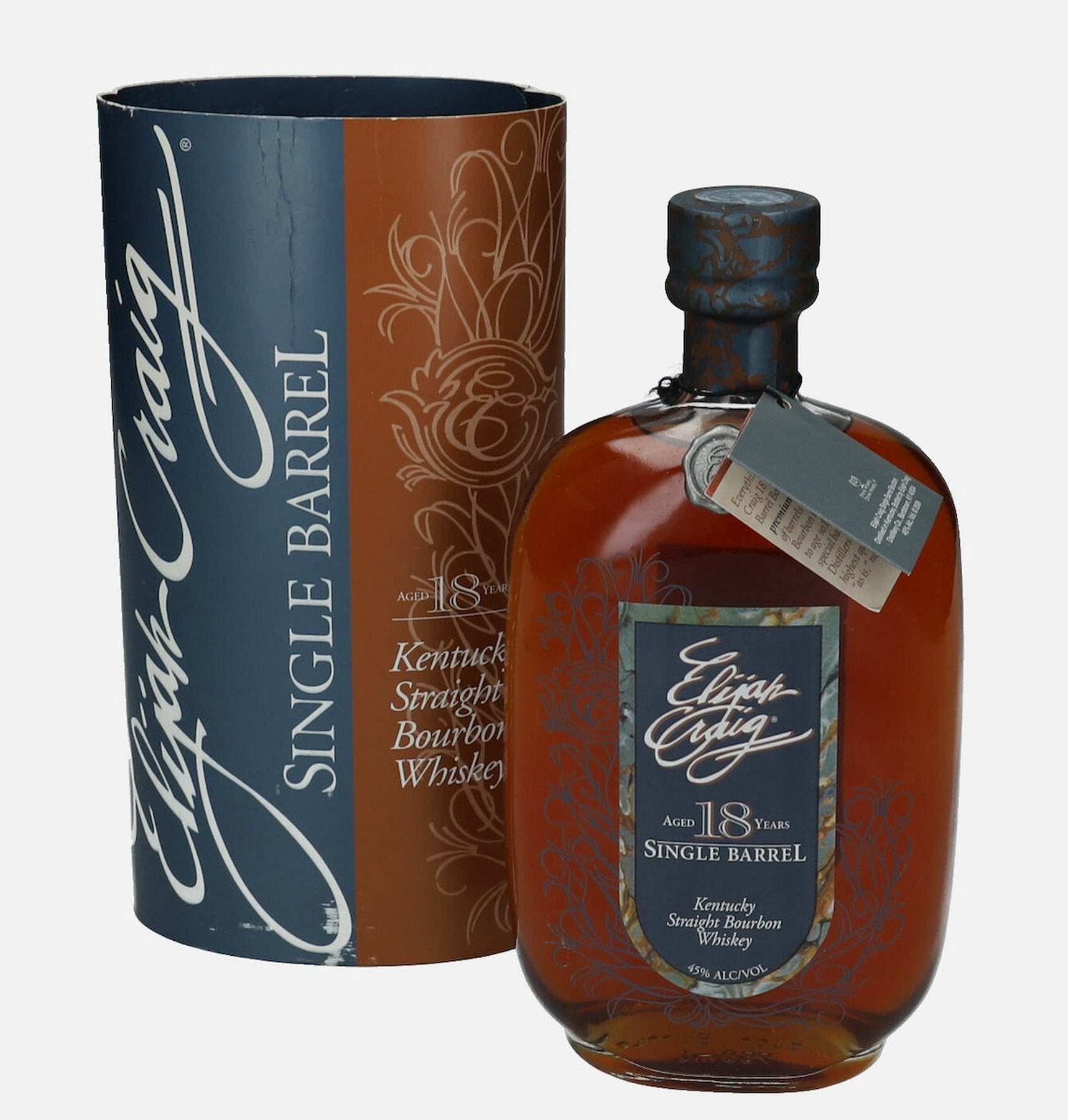 Buy Elijah Craig 18 Year Old Bourbon Barreled 1991 Flask Wines