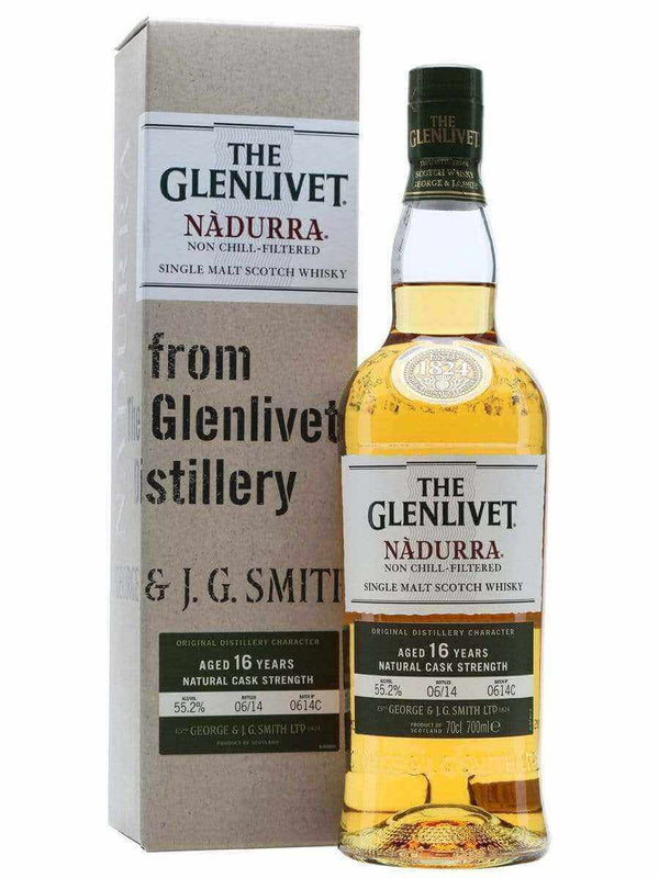 Glenlivet Nadurra 16 Year Old Cask Strength 2013 - Flask Fine Wine & Whisky