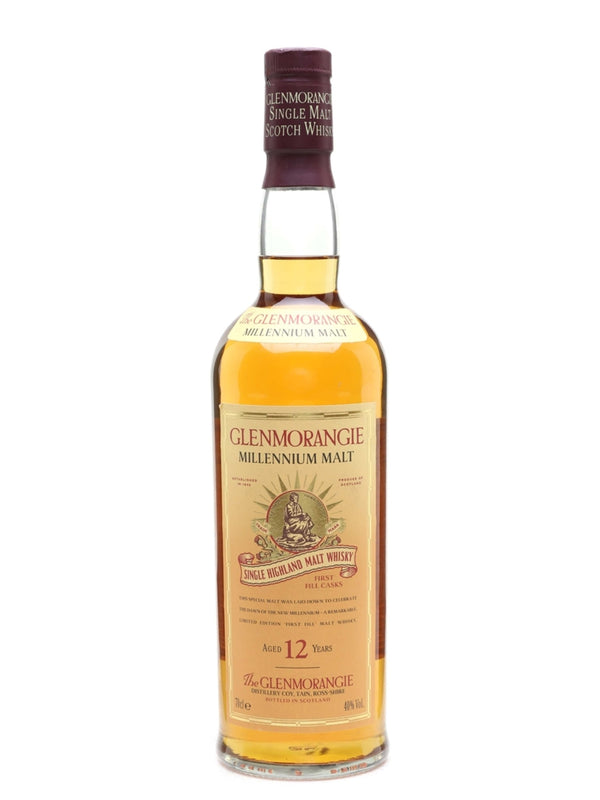 Glenmorangie 12 Year Old Millennium Malt - Flask Fine Wine & Whisky