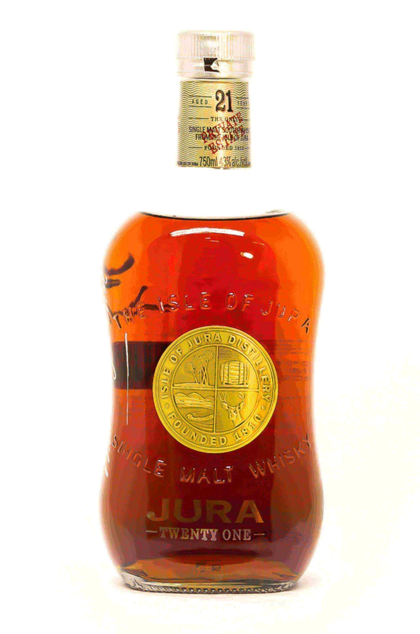 Buy Jura Private Estate 21 Years old Single Malt Scotch 43% 1984-  Autographed