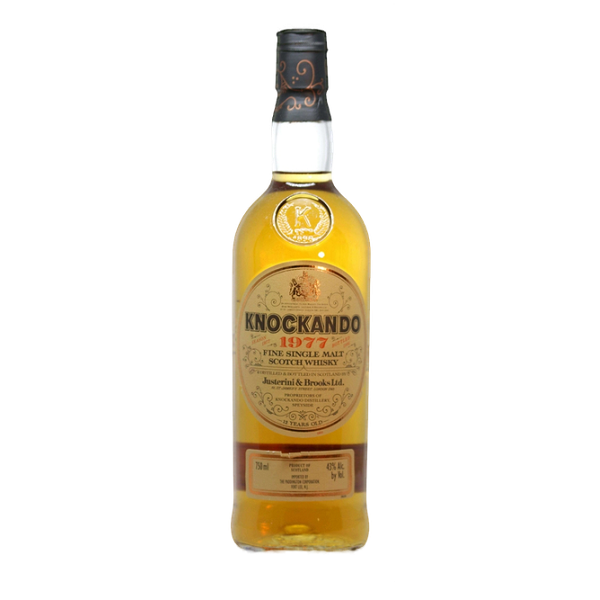 Knockando 1977 J&B Justerini Single Malt Scotch Whisky - Flask Knockando 1977 J&B Justerini Single Malt Scotch Whisky - Flask