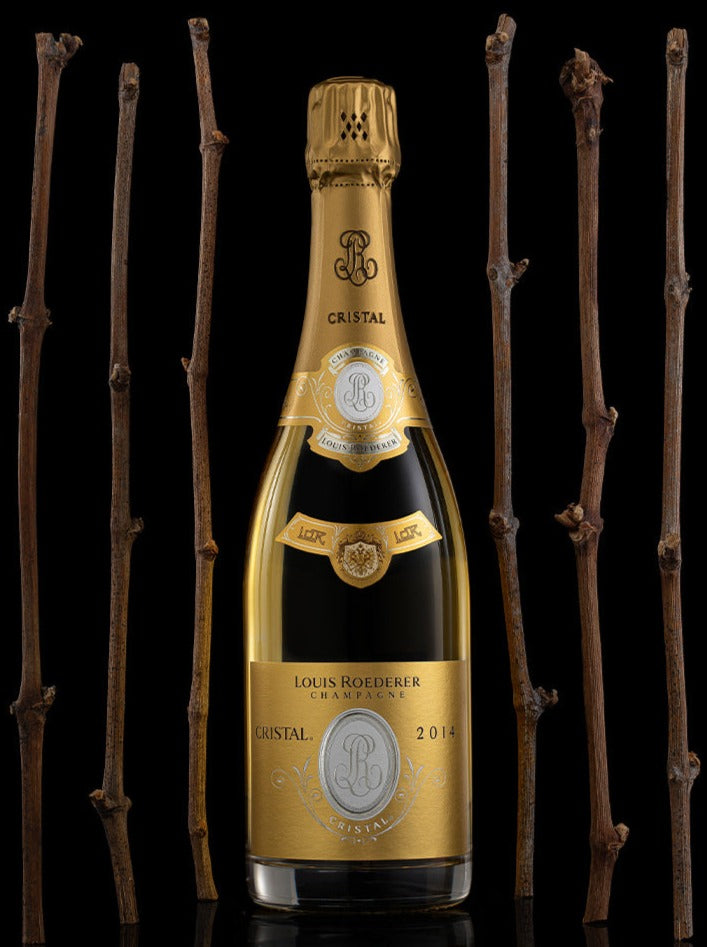 Cristal Champagne 2014 bottle online flask fine wine 
