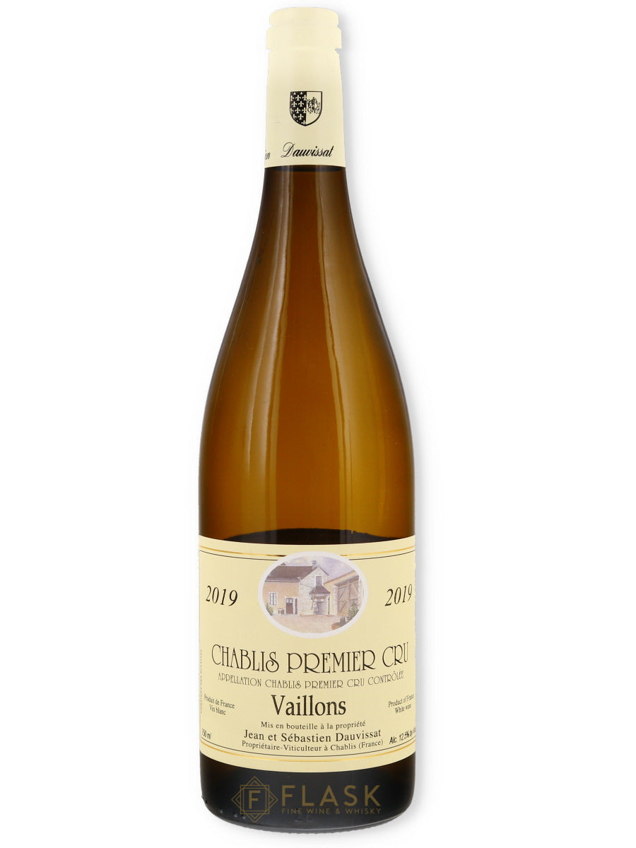 Jean & Sebastien Dauvissat Chablis 1er Vaillons 2019 - Flask Fine Wine & Whisky