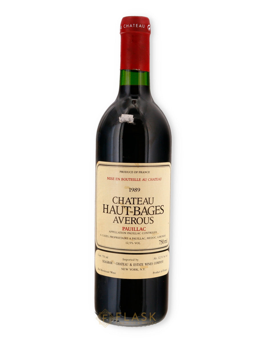 Haut-Bages Averous 1989 - Flask Fine Wine & Whisky