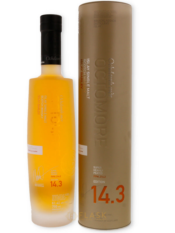Bruichladdich Octomore Edition 14.3 214.2 PPM - Flask Fine Wine & Whisky