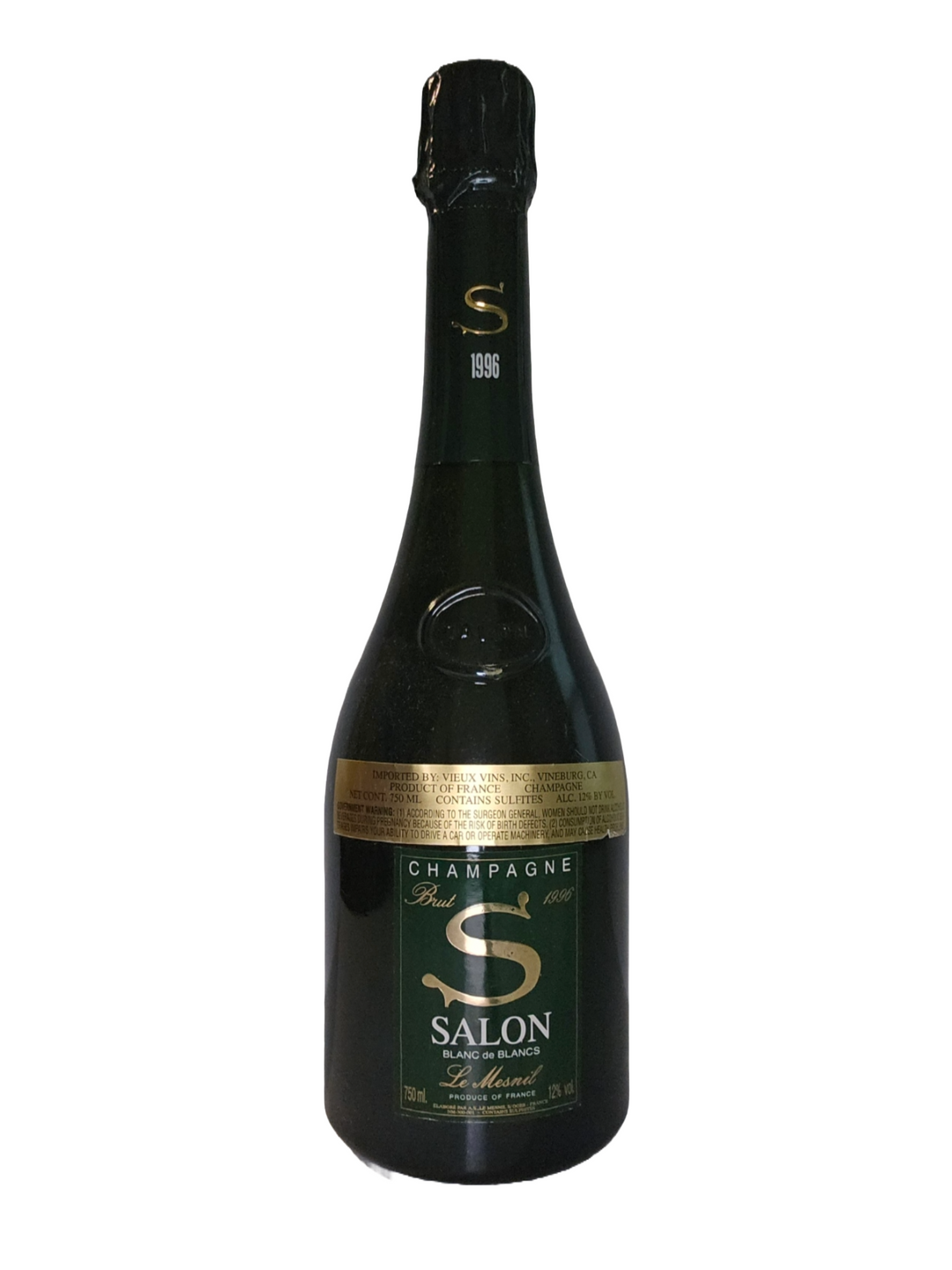 Salon Cuvee 'S' Le Mesnil 1996 - Flask Fine Wine & Whisky