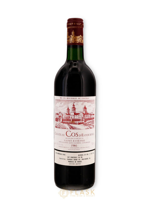Cos d'Estournel Saint Estephe 1986 - Flask Fine Wine & Whisky