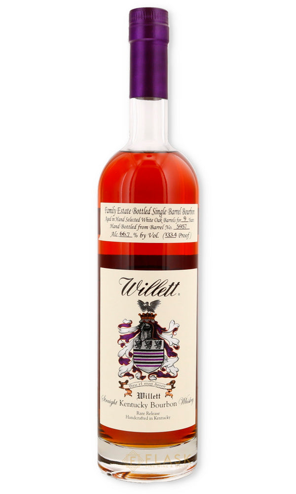 Willett Estate Bottled Single Barrel Rye 9 yo 113.4pf "Dancing on Cloud 9" Barrel 5957 - Flask Fine Wine & Whisky