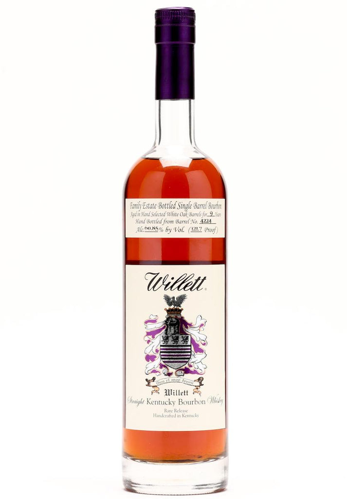 Willett Family Estate 9 Year Old Single Barrel Bourbon #4224 Fleur De Sel - Flask Fine Wine & Whisky