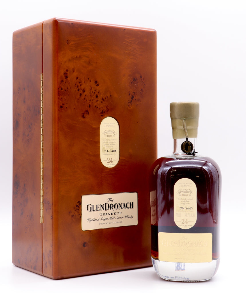 Glendronach Grandeur 24 Year Old Single Malt Batch 9 - Flask Fine Wine & Whisky