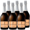 Billecart Salmon Brut Rose Champagne 6 Bottle Case - Flask Fine Wine & Whisky
