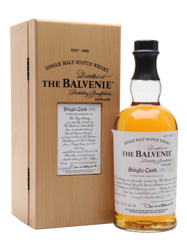 Balvenie 1978 30 Year Old Vintage Cask #2705 - Flask Fine Wine & Whisky