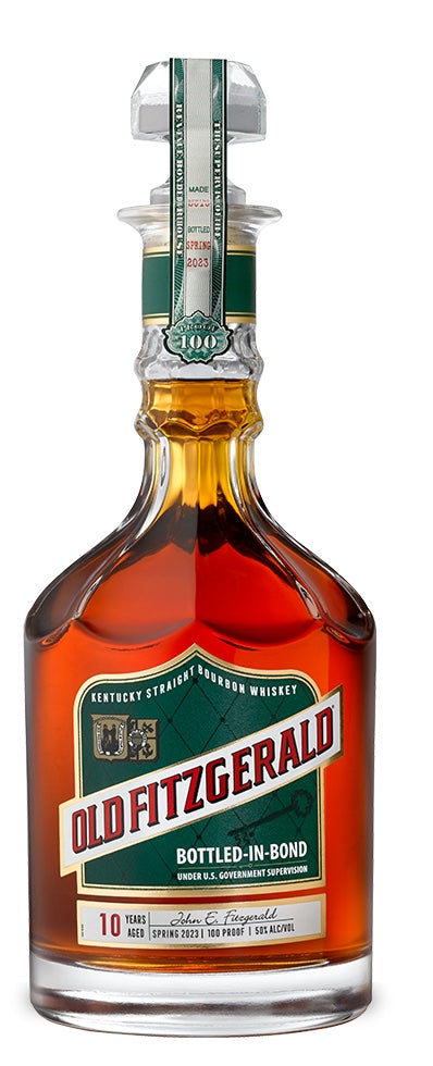 Old Fitzgerald 10 Year Old Bourbon Bottled In Bond Decanter Bottle 2023 Edition - Flask Fine Wine & Whisky