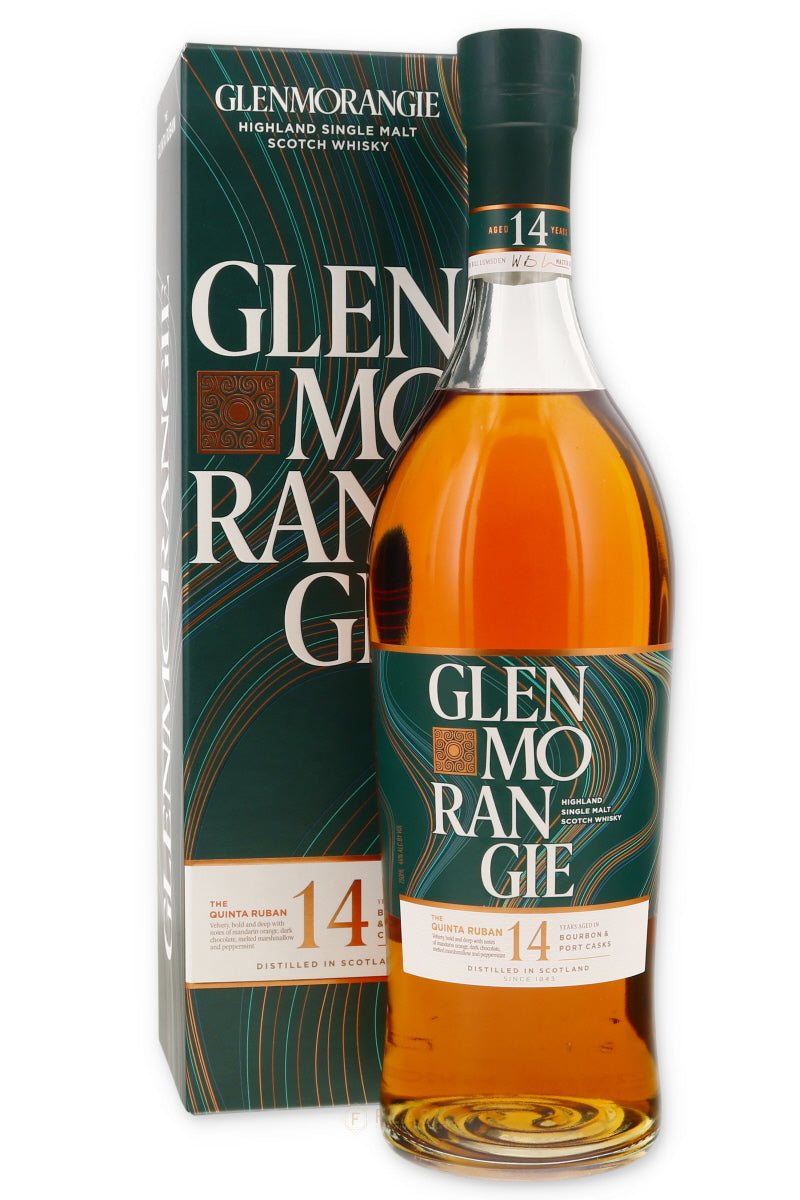 Glenmorangie The Quinta Ruban 14 Year Aged Single Malt Scotch - Flask Fine Wine & Whisky