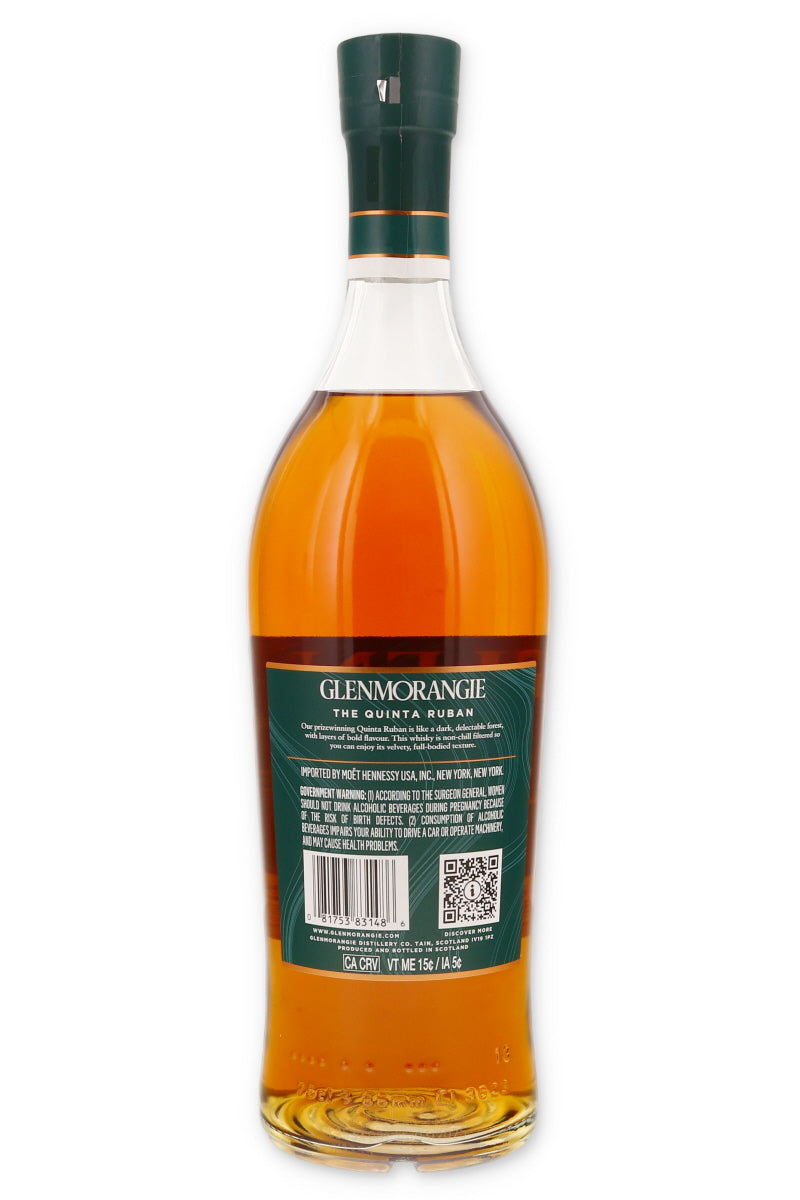 Glenmorangie The Quinta Ruban 14 Year Aged Single Malt Scotch - Flask Fine Wine & Whisky