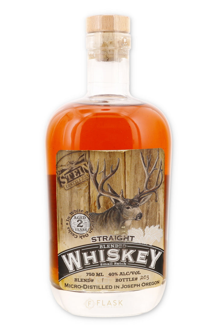 Stein Distillery Straight Blended Whiskey - Flask Fine Wine & Whisky
