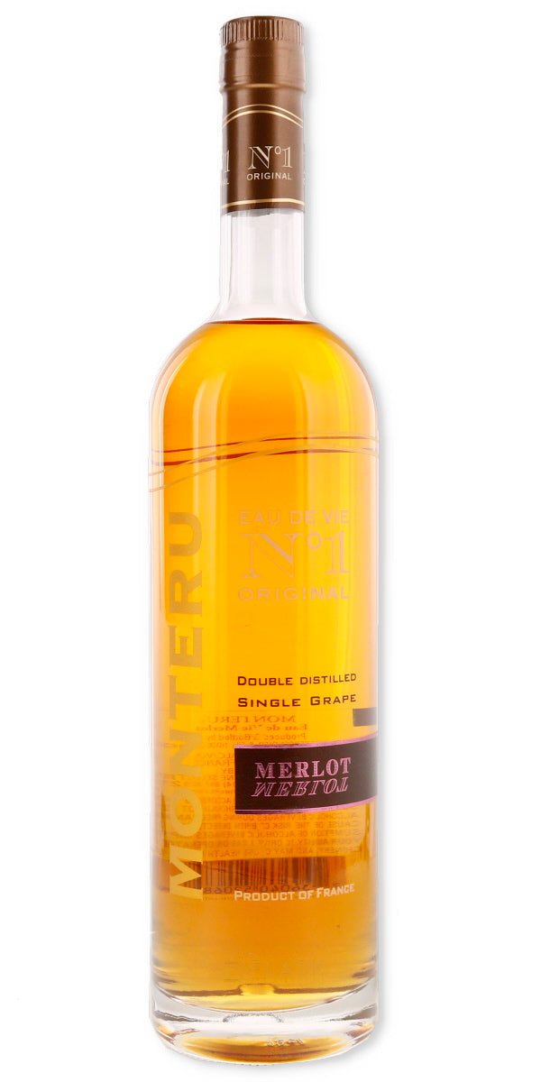 Monteru Merlot Eau De Vie No.1 - Flask Fine Wine & Whisky