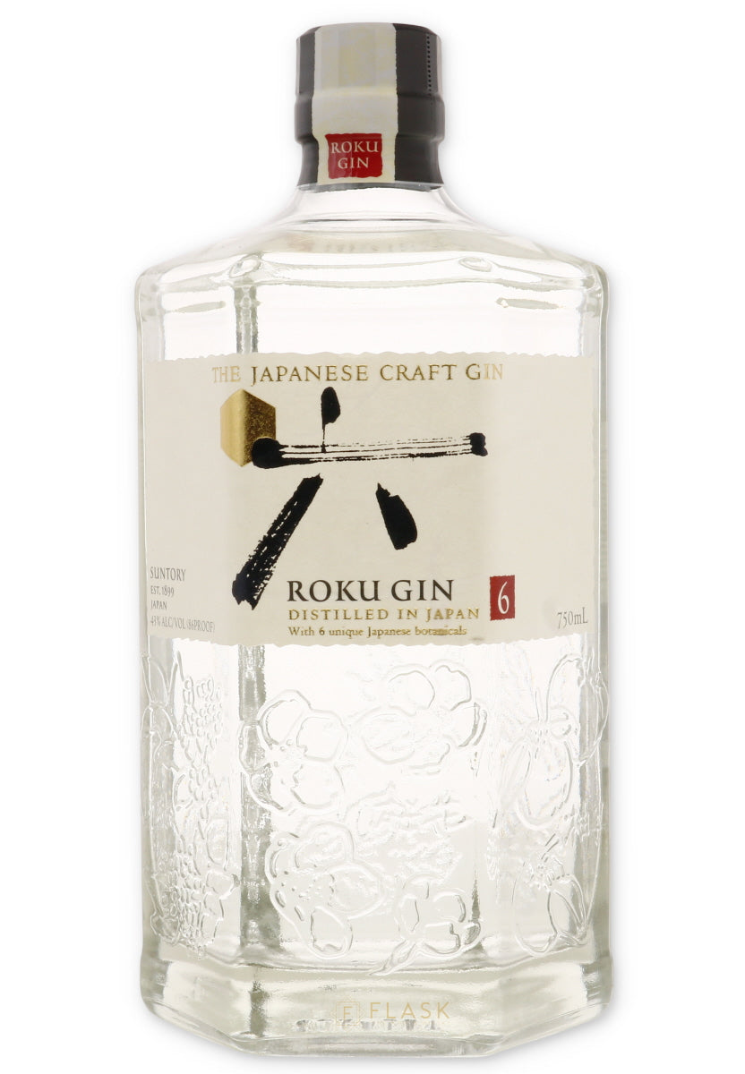Roku Gin Suntory 750ml - Flask Fine Wine & Whisky