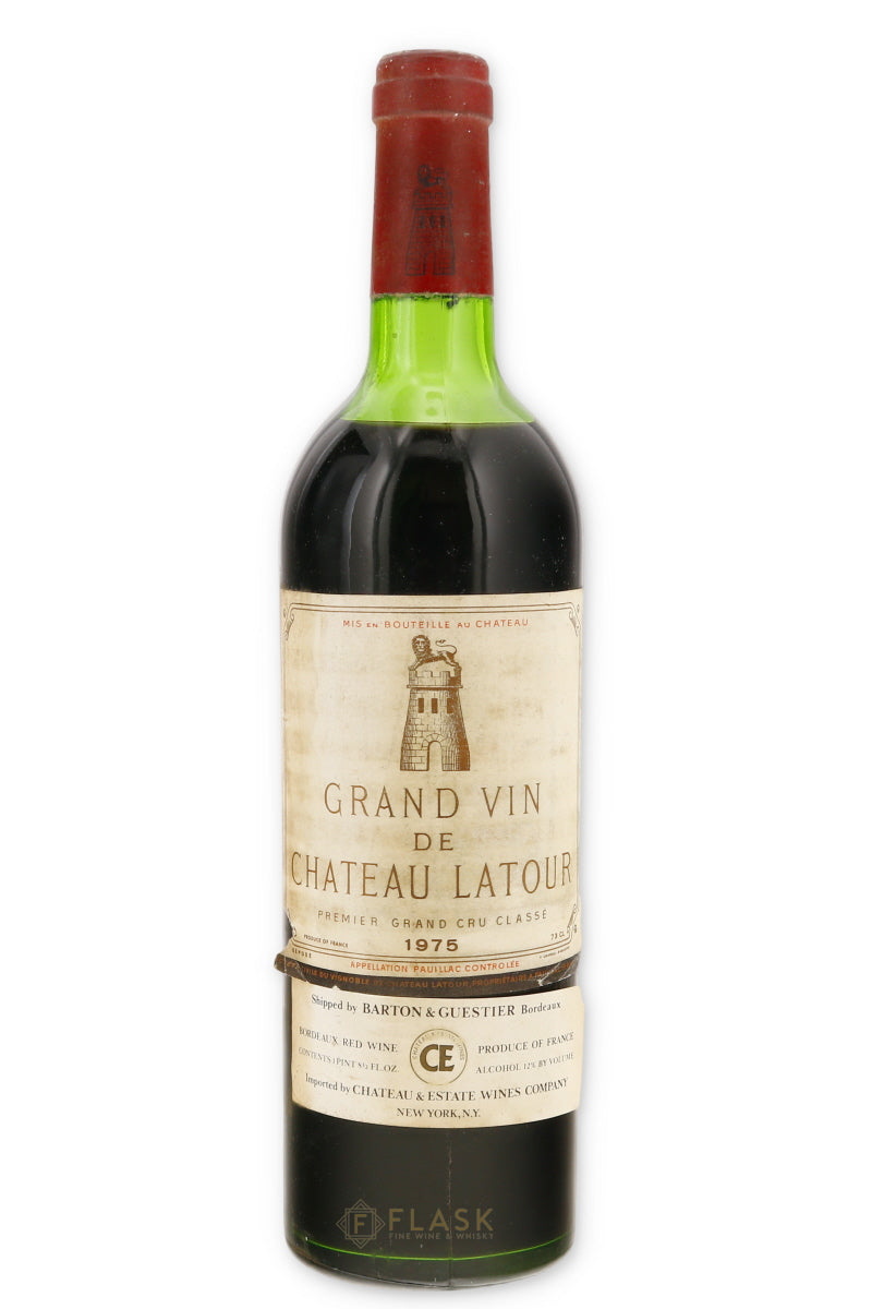 Chateau Latour 1975 - Flask Fine Wine & Whisky