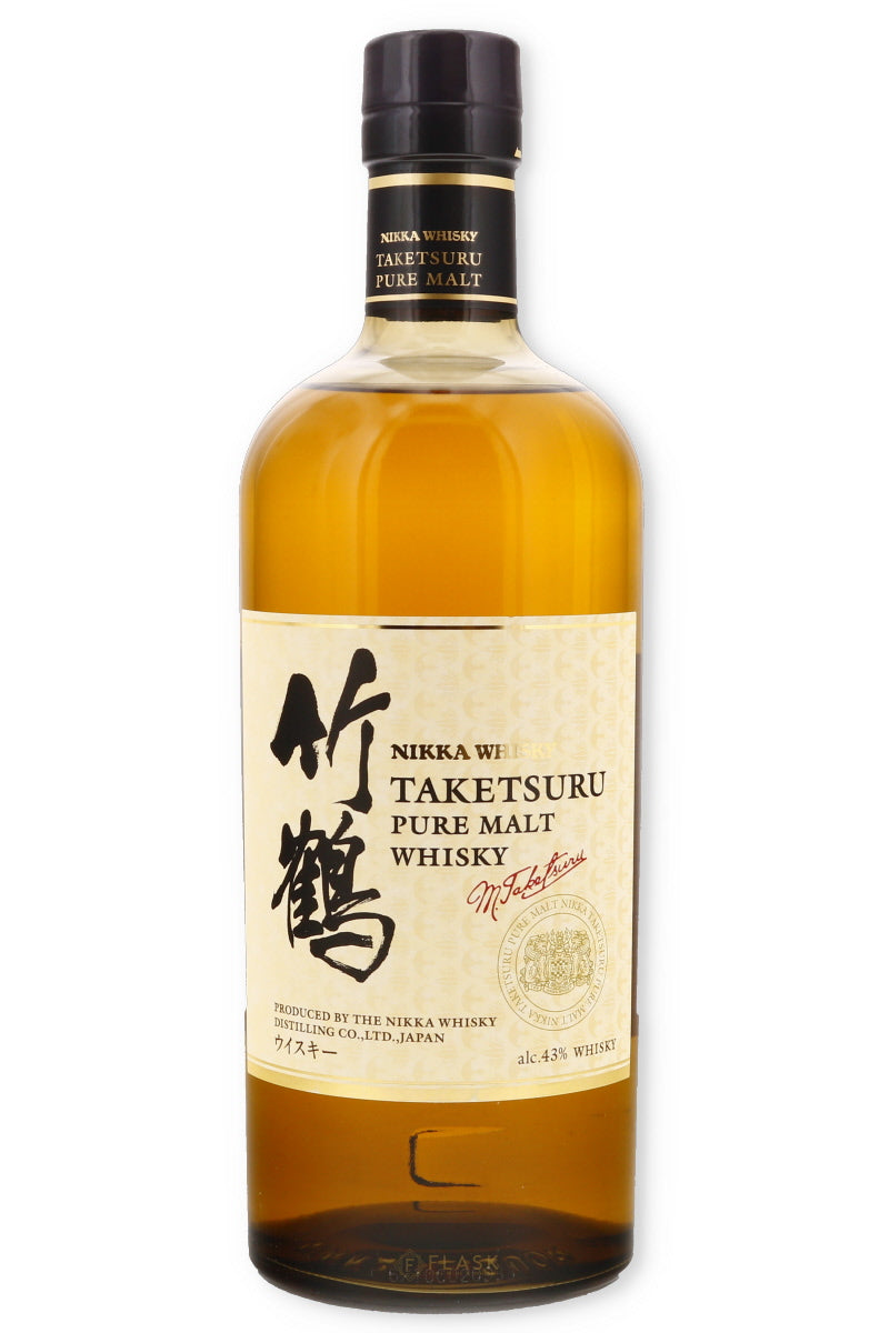 Nikka Taketsuru Pure Malt Japanese Whisky - Flask Fine Wine & Whisky