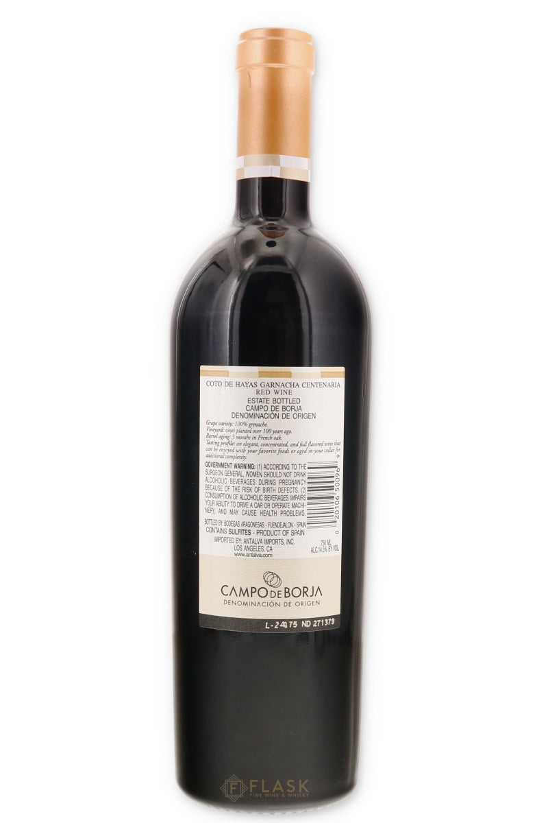Coto de Hayas Garnacha Centenaria 2022