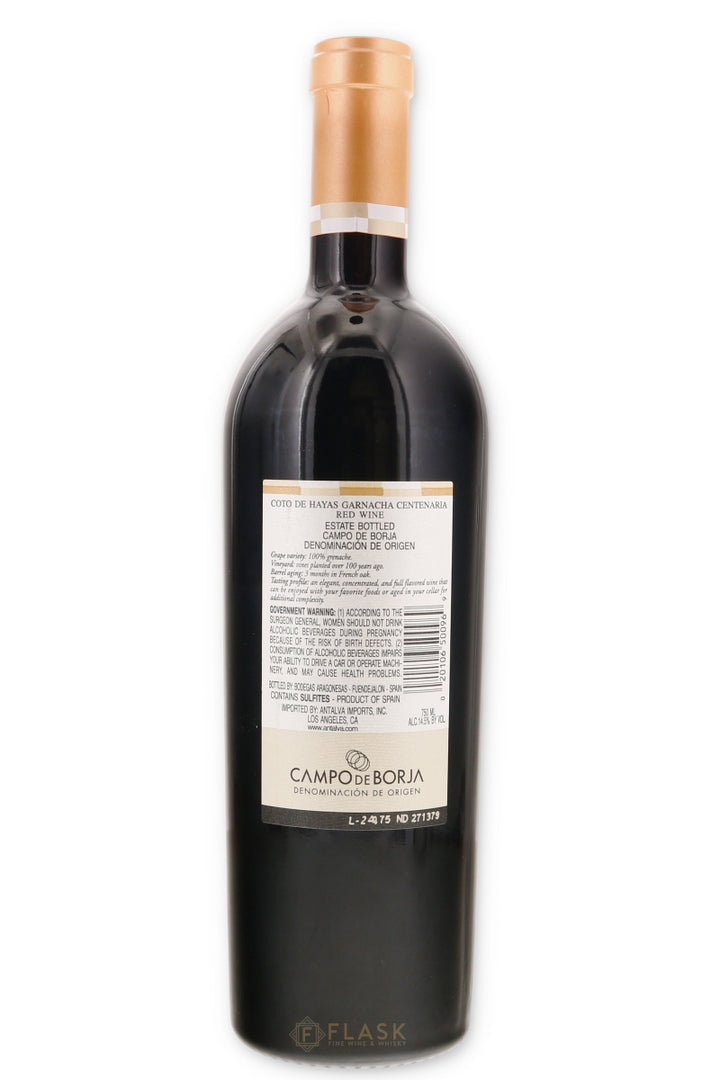 Coto de Hayas Garnacha Centenaria 2022
