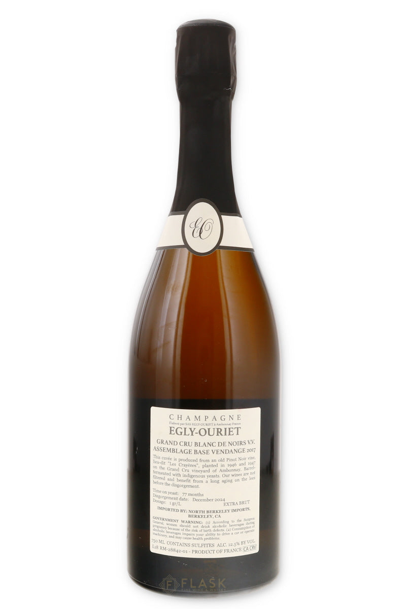 Egly Ouriet Blanc de Noirs Grand Cru Les Crayeres NV Champagne